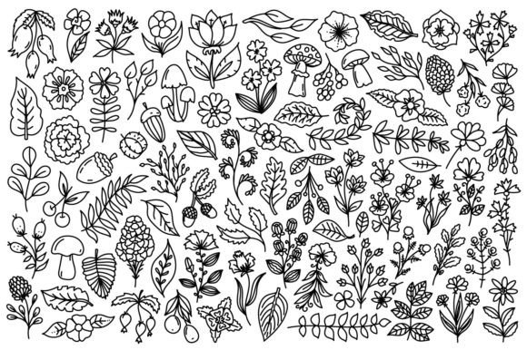 Download Nature Line Art Illustrations - Line art Collection