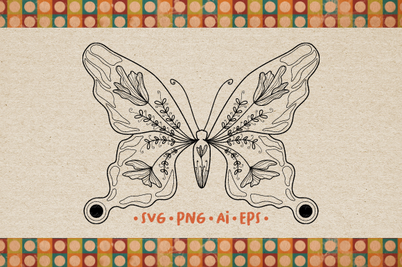 Download Butterfly SVG Line Art Illustrations - Line art Collection