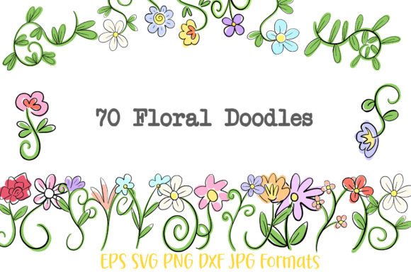 Download 70 Floral Line Art Illustrations Flowers - Line art Collection