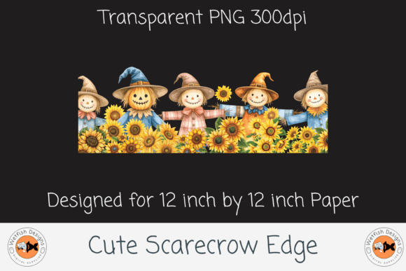 Download Cute Halloween Scarecrow Edge - Premium Resources