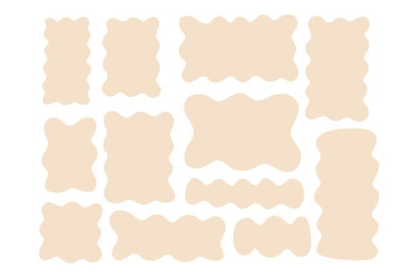 Download Freeform Cream Abstract Blob Silhouette - Silhouette Collection