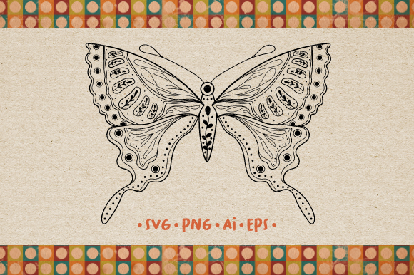 Download Butterfly SVG Line Art Illustrations - Line art Collection