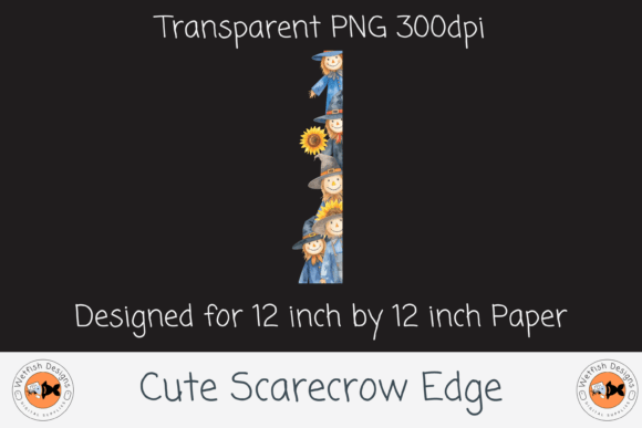 Download Cute Halloween Scarecrow Edge - Premium Resources