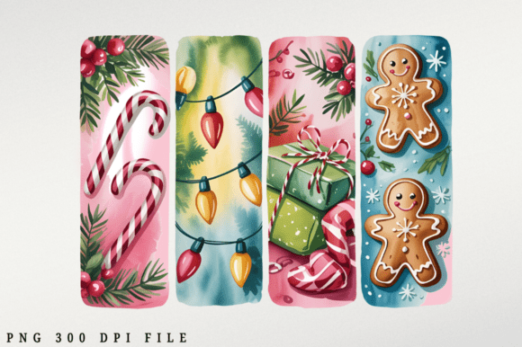Download Watercolor Christmas Brushstroke PNG - Premium Bundle
