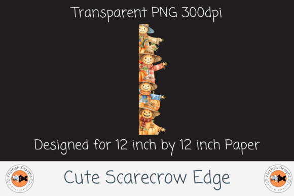 Download Cute Halloween Scarecrow Edge - Premium Resources